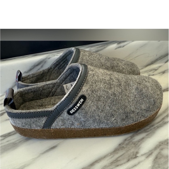 Giesswein Gray and Brown Mules - Picture 4 of 8